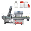 Automatic pump cap spray bottle screw capping machine